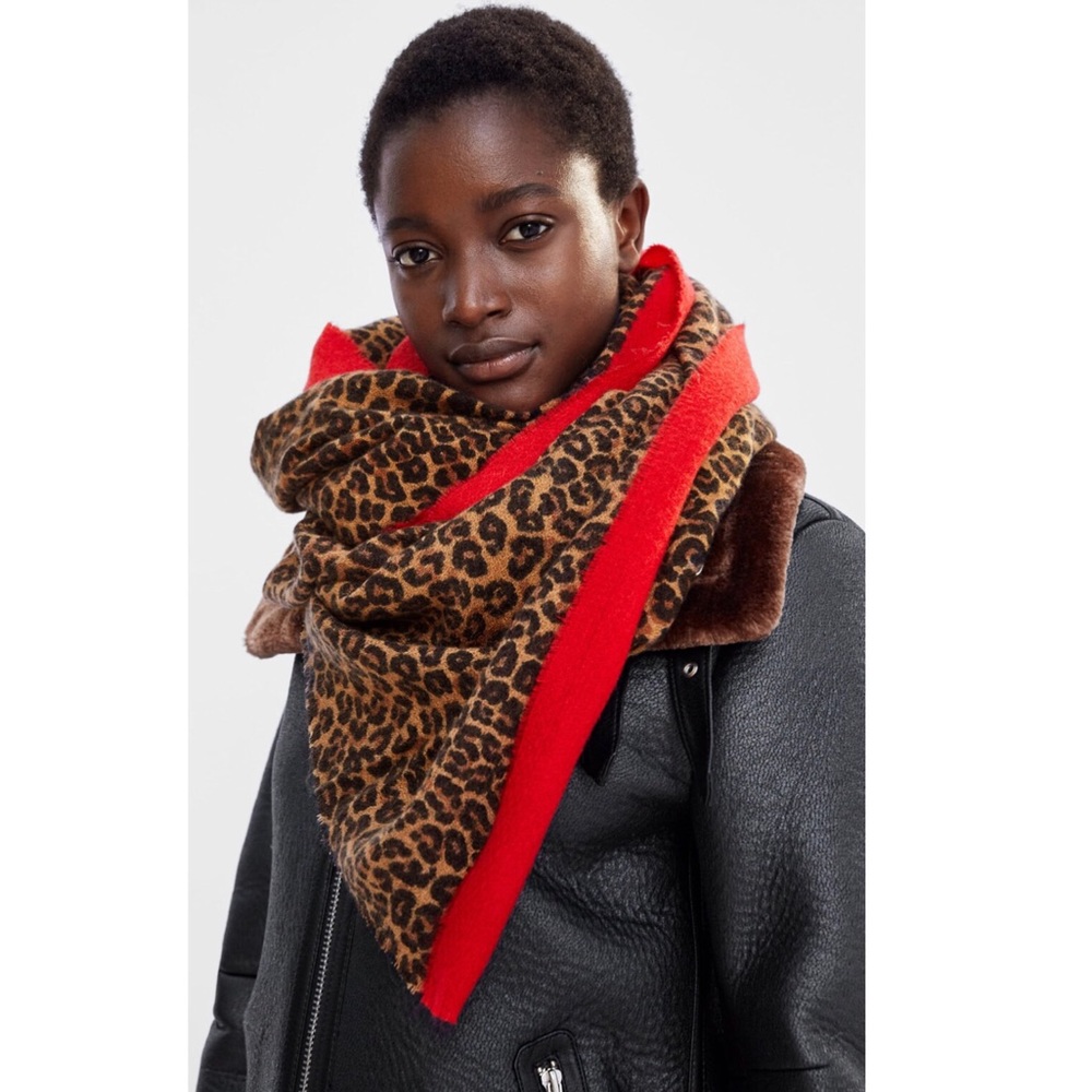 Super Soft Leopard Scarf -NWT